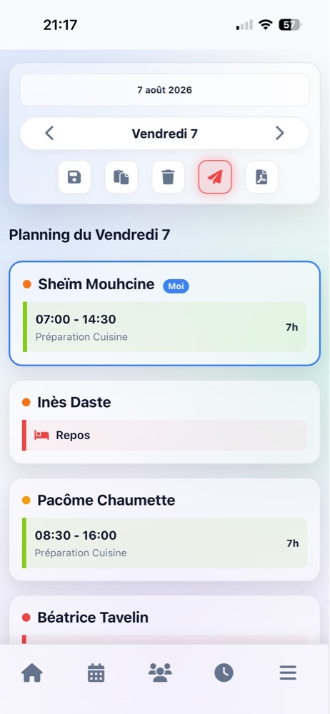 PlanningPro Version Mobile